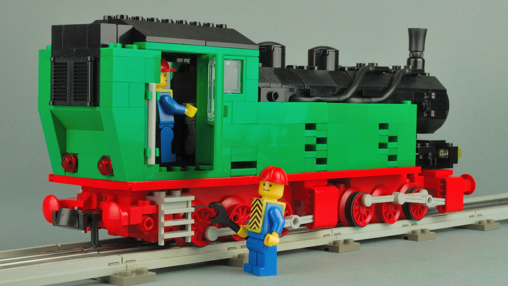 LEGO 12V MOC Mallet Steam Engine