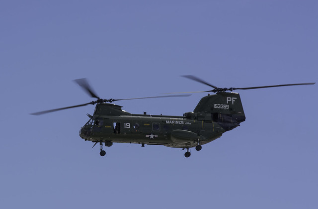 CH-46 Sea Knight in Vietnam Colors