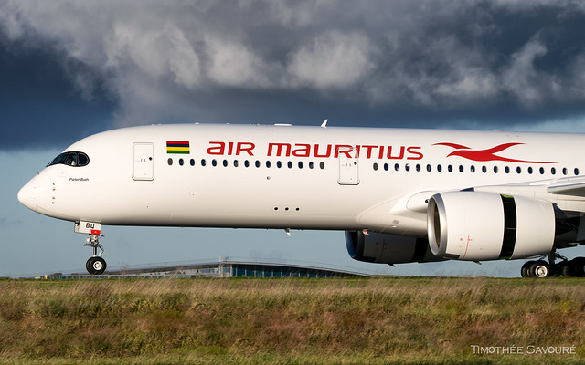 CDG | Air Mauritius Airbus A350-900XWB | 3B-NBQ