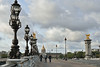 Paris - Pont Alexandre III art nouveau lamps