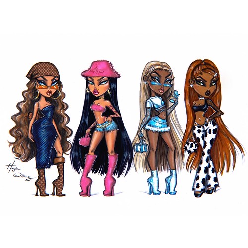 #Y2K | Coming up with fun fashion doll ideas. Inspired by th… | Flickr
