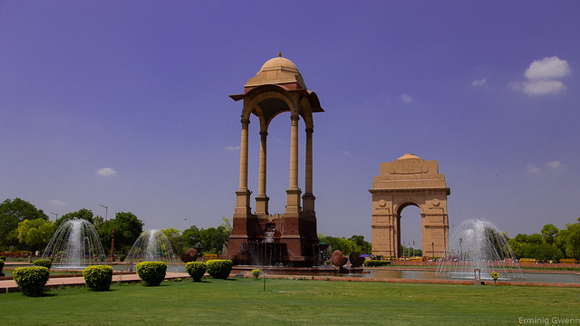 India Gate / porte de l'Inde - New Delgi (Inde)