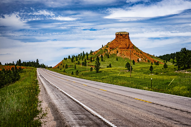 Red Butte on the CanAm Highway