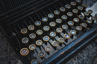 Vintage typewriter close-up | by Ivan Radic