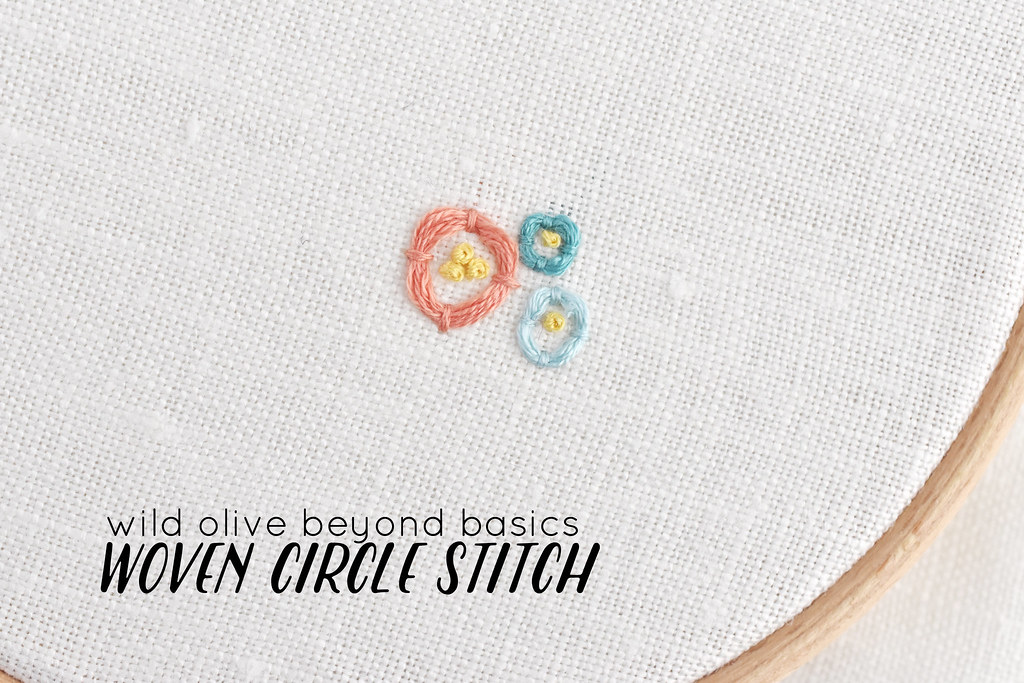 Woven Circle Stitch