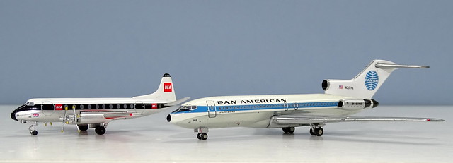 Pan Am Boeing 727-21 vs BEA Viscount 700