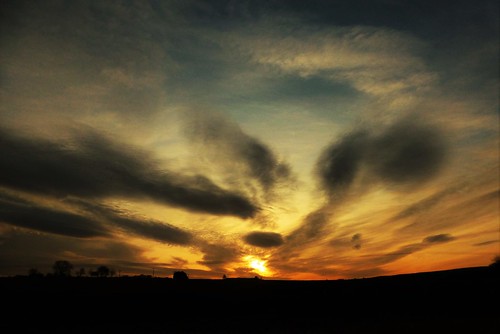sunrise lockdown weather cloud sun silhouette