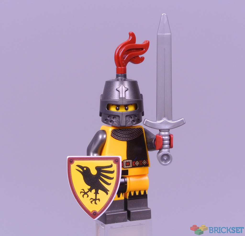 LEGO Minifig 2 Dark Bluish Gray  LANCE Weapon Lance Castle Knight Jousting 