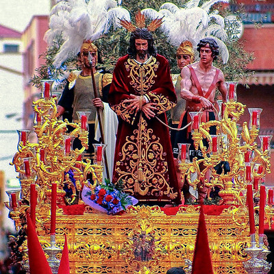 Paso de misterio del Prendimiento de Linares. (2017)