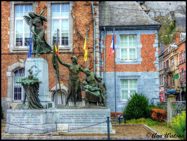 WW 1 & 2 War Memorial, Dinant, Belgium