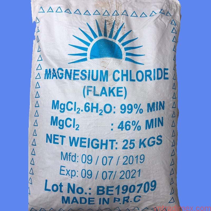 Magie clorua – Magnesium chloride – Mgcl2.6h2o 99% – hoá chất thuỷ sản – hoá chất xử lý nước