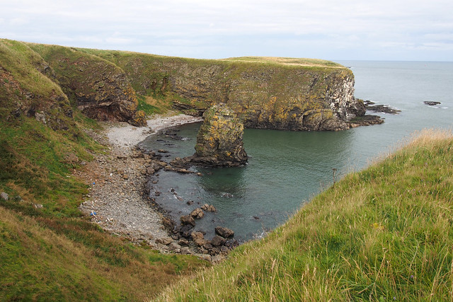 The coast south of Whinnyford