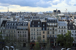 Paris - Pompidou view