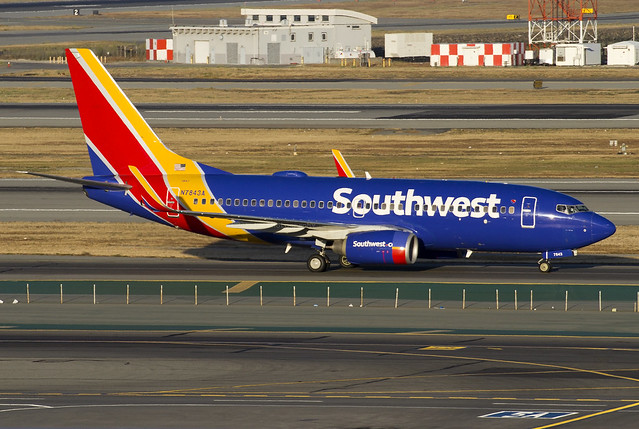 N7843A | Southwest Airlines Boeing 737-752(WL) | San Francisco International Airport KSFO/SFO | 28/07/18