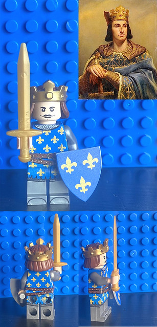 LEGO King Philip II of France