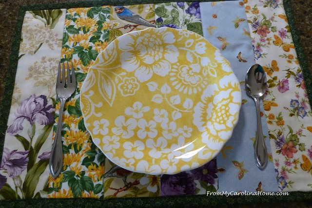Placemat Challenge at FromMyCarolinaHome.com