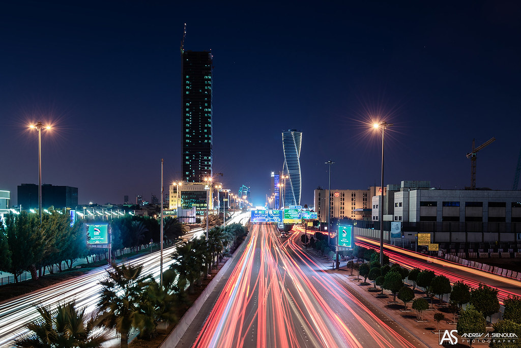 Riyadh City During The Blue Hour