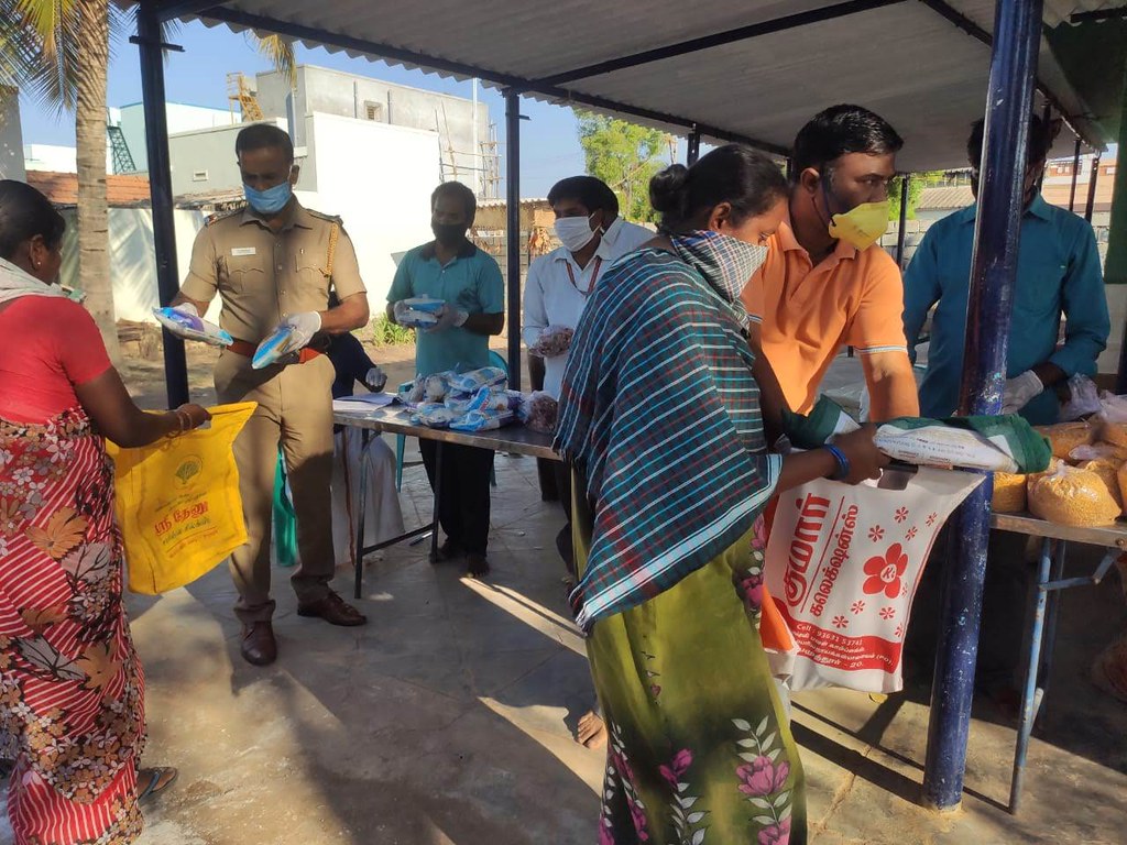 Coimbatore Mission, 4 April 2020: COVId-19 Relief Services