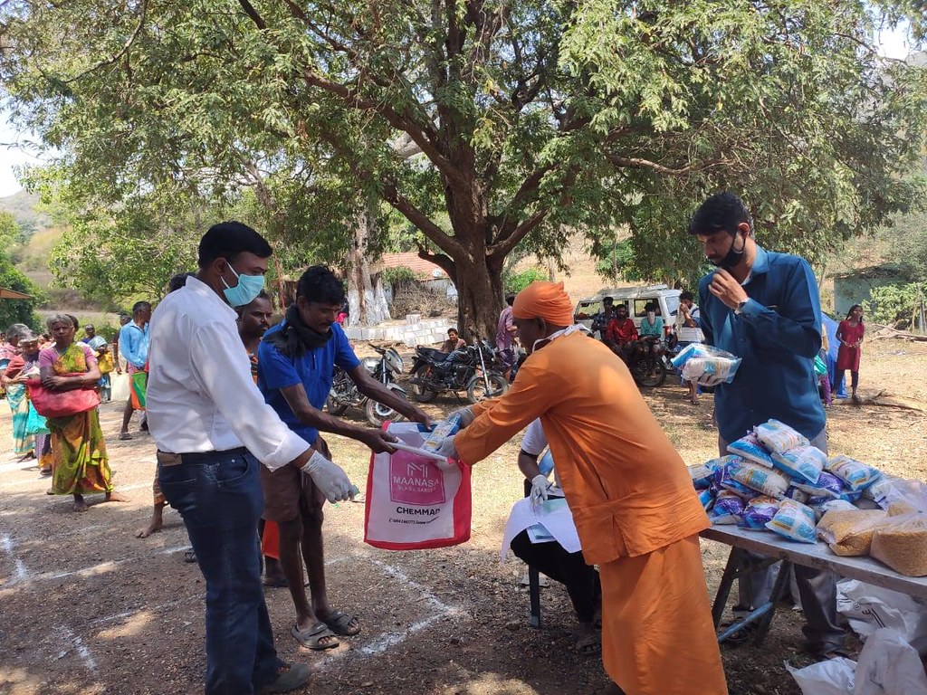 Coimbatore Mission, 5 April 2020: COVID-19 relief services