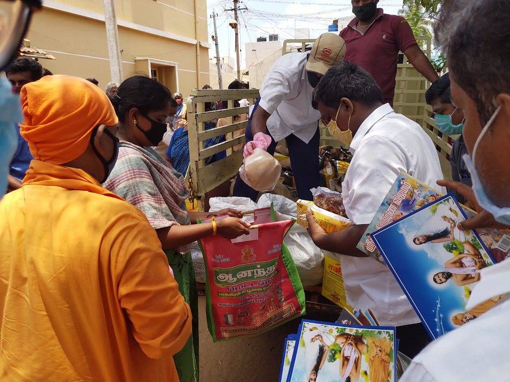Coimbatore Mission, 8 April 2020; COVID-19 relief services