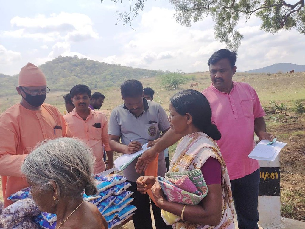 Coimbatore Mission, 8 April 2020; COVID-19 relief services