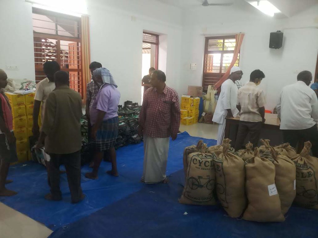 Coimbatore Mission, 6 April 2020: COVID-19 Relief services