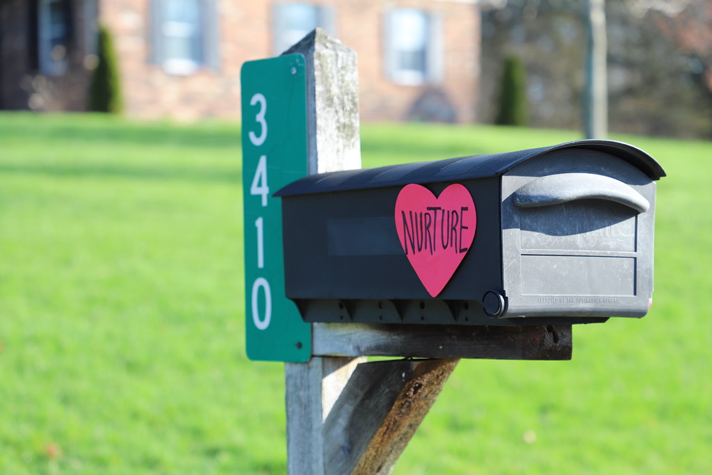 Signs of Love and Encouragement - Oak Park Estates Neighborhood (Saline, Michigan) - 100/2020 303/P365Year12 4320/P365all-time (April 9, 2020)