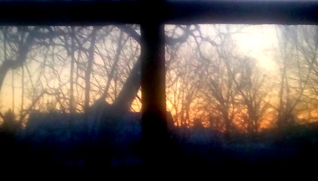 Sunrise through the window! - HWW Menominee Michigan