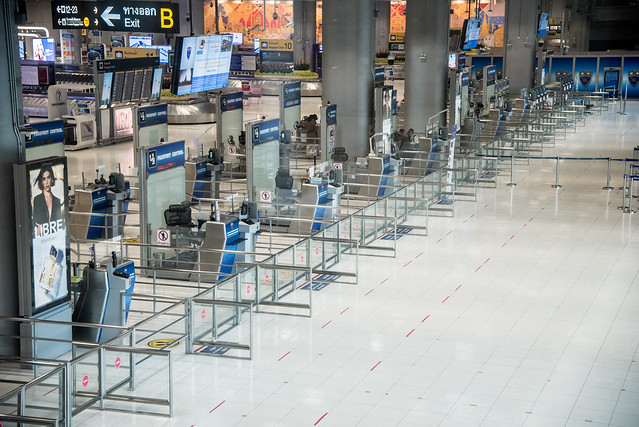 #MyCovidStory - Empty Suvarnabhumi Airport-5