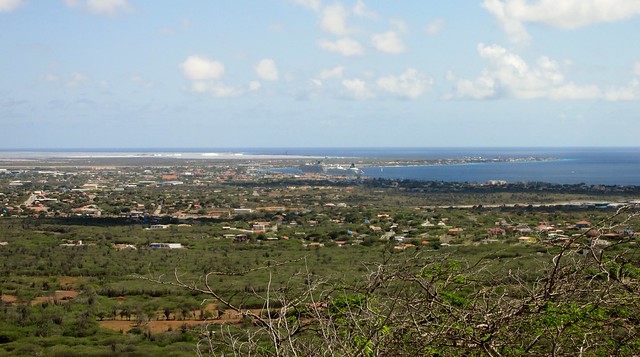 Bonaire - Kralendijk from Seru Largu