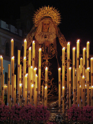 Virgen de los Dolores en su Soledad (Viernes Santo 2008)