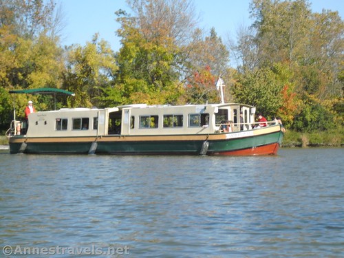 The packet boat above Lock 32, Erie Canal, Pittsford, New York