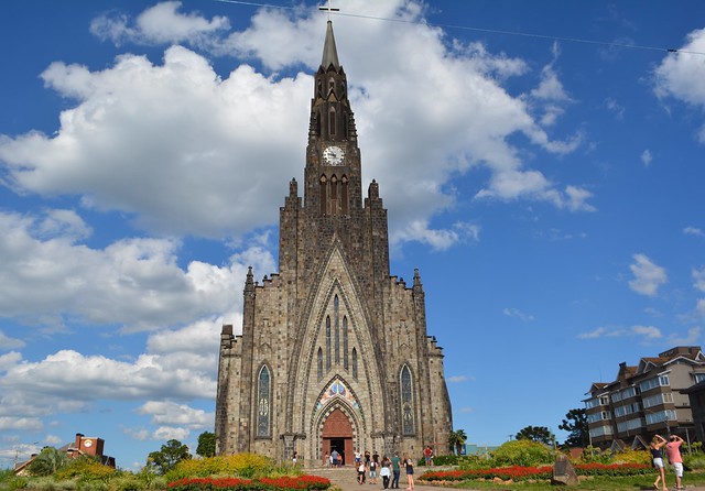 Paróquia Nossa Senhora de Lourdes - canela-rs - brasil