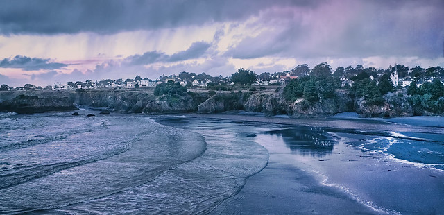 Rita Crane Photography: Winter Storm Clearing, Mendocino Bay