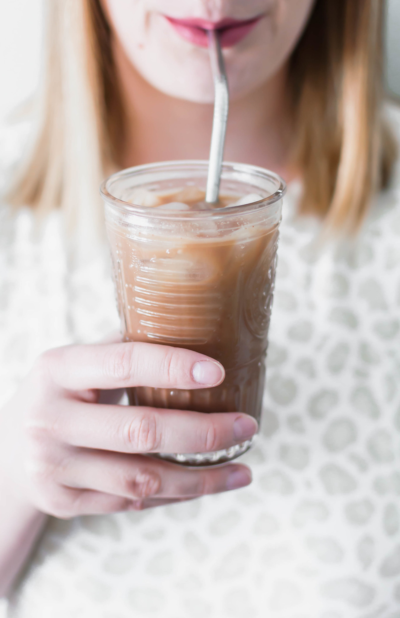 Missing your favorite coffee shop? Try making a classic at home with this Iced Mocha Recipe. Only three ingredients required!