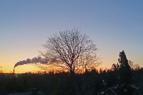 sweden pink blue sky orange sunrise rosa himmel sverige soluppgång blå västernorrland ångermanland väja lat63lon18 nature outside nikon natur ute atranswe atfiveoclock