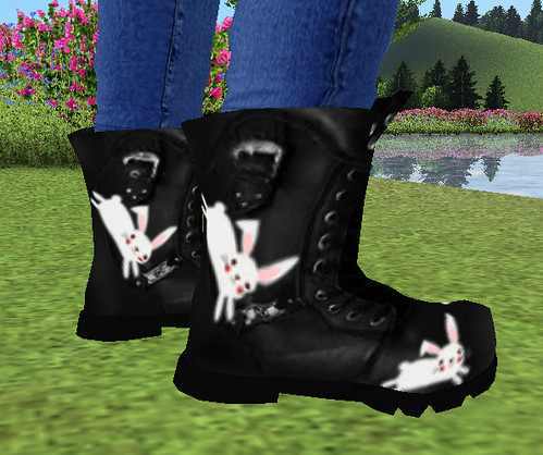 Bunny Combat Boots (M)