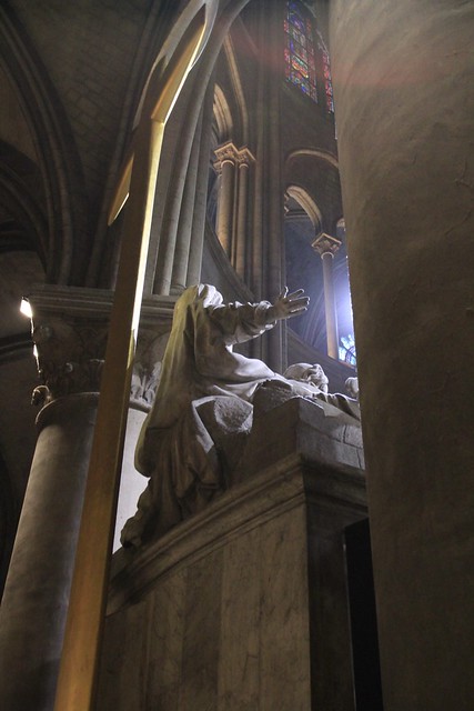 Pieta.  Notre Dame Cathedral.  Paris, France.