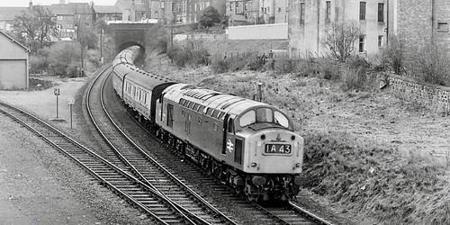 40 166 ‘British Railways’ Class 40. English Electric Co. Diesel Electric Locomotive on Dennis Basford’s railsroadsrunways.blogspot.co.uk’