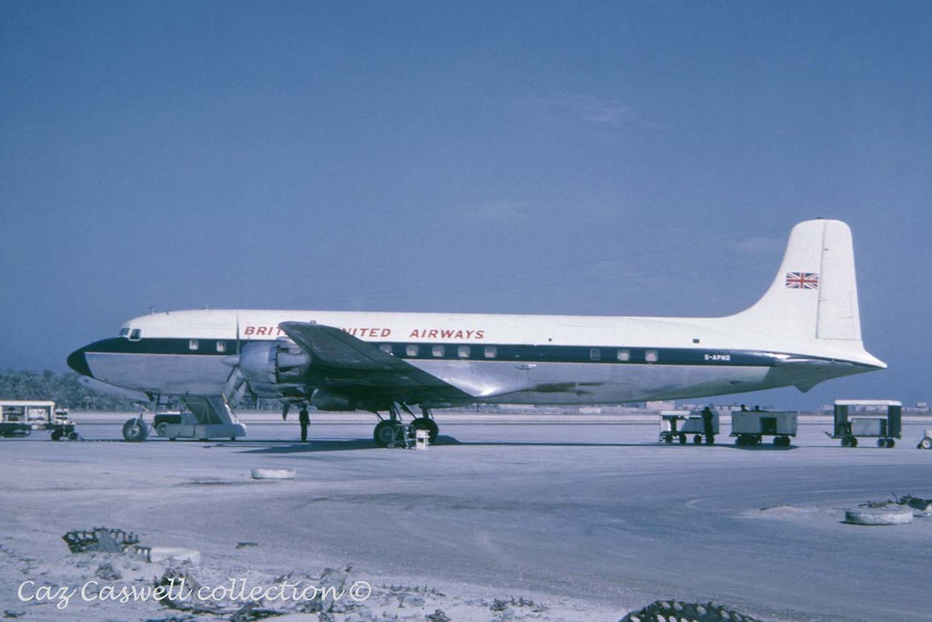 G-APNO  DC-6A  British United