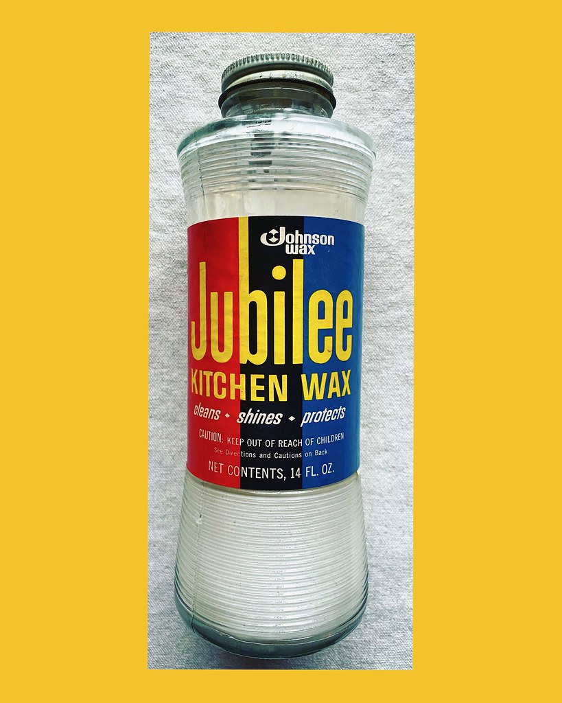 Jubilee Kitchen Wax (1960s), www.artskooldamage.blogspot.co…