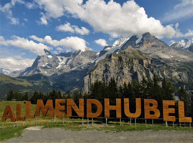 Allmendhubel in Mürren, Switzerland