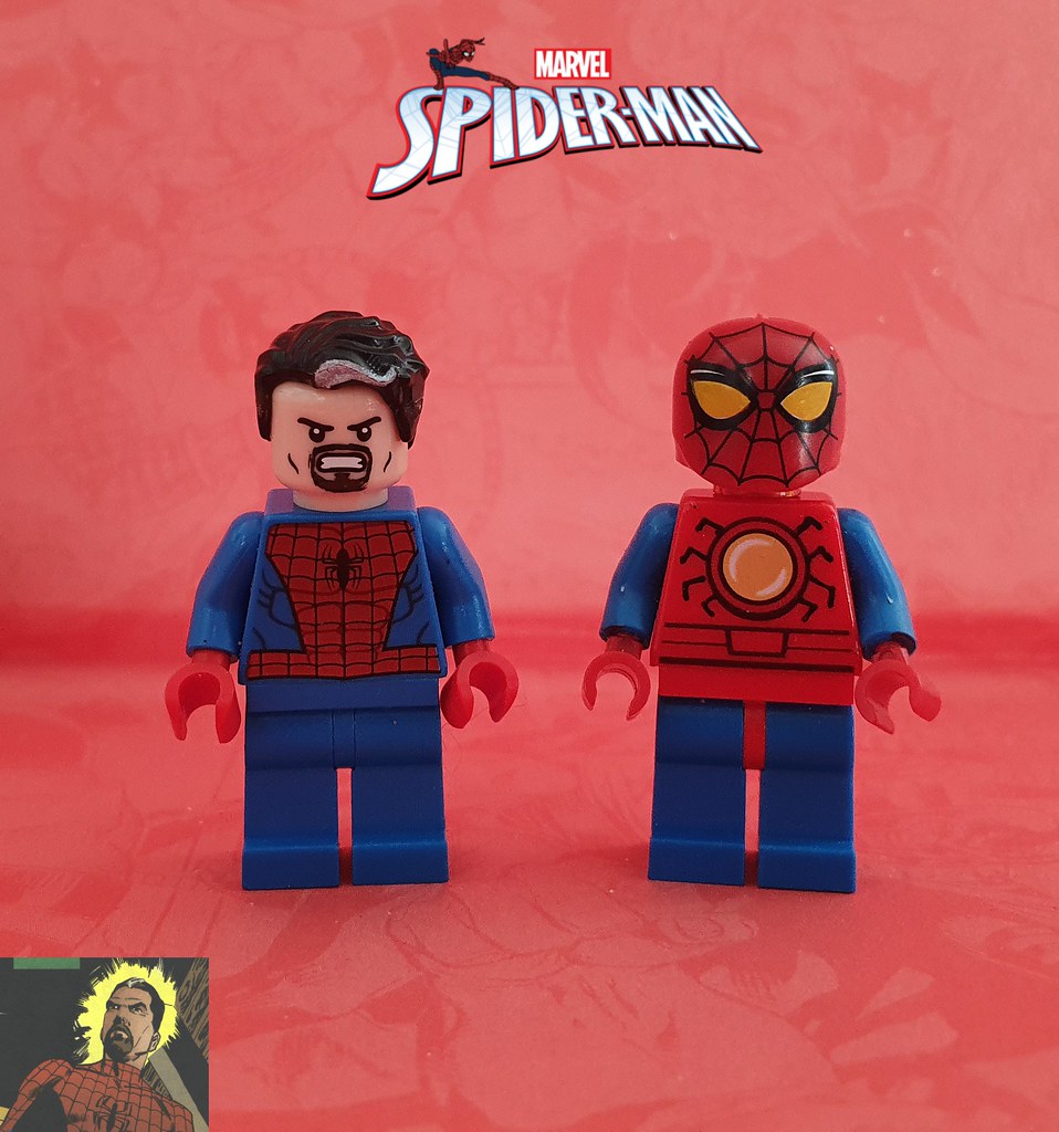 MC2 Peter Parker Spider-man and some kind of 60's Iron Spi… | Flickr