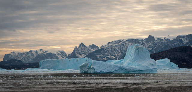 Icebergs of Øfjord