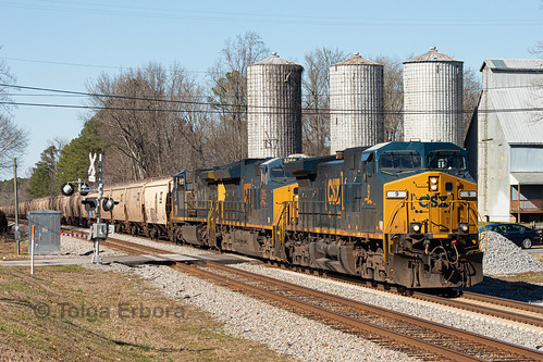 csx grain train carson virginia railroad small town america g730 cw44ac es44ah et44ah railway crossing locomotive freight