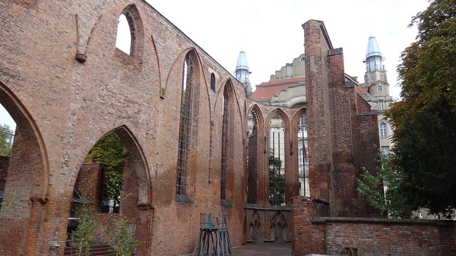 um 1260/1300 Berlin Ruine der gotischen Klosterkirche Graues Kloster der Franziskaner B1 Grunerstraße/Littenstraße/Klosterstraße 73a in 10179 Mitte