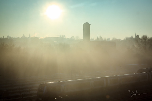 Oxford Railway Sunrise