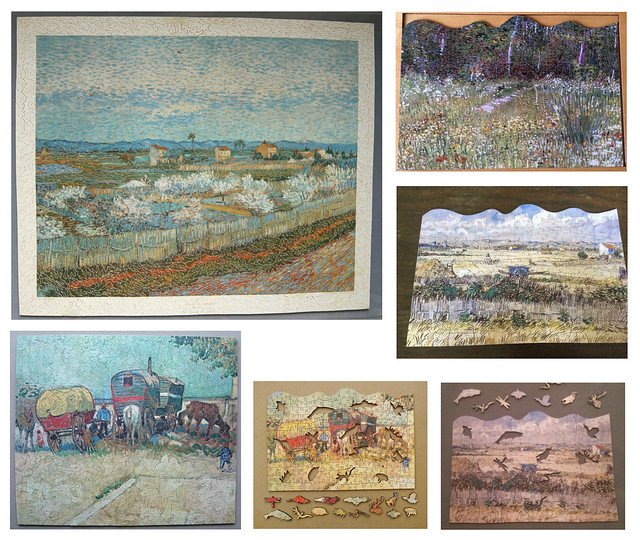 A Selection of Jigsaws to Van Gogh Paintings 14