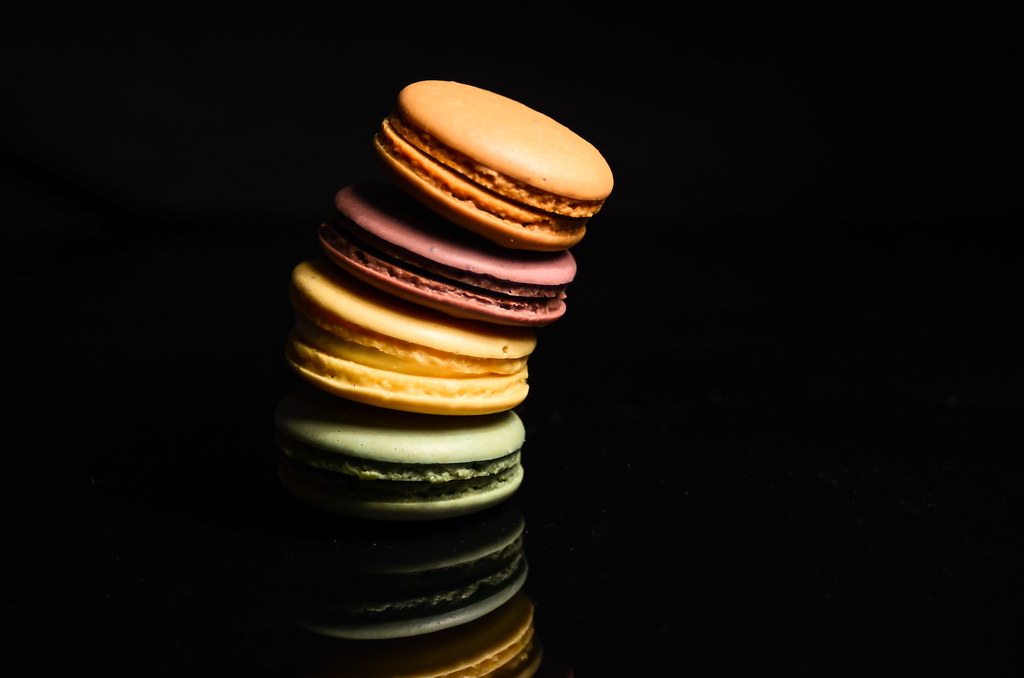 Leaning Tower of Macarons