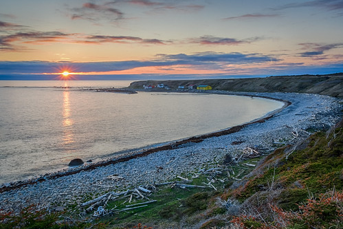 Green Point Sunset III by Christopher Wallace, A seven-exposure HDR bracket.

Green Cove, Green Point.
Gros Morne National Park, Newfoundland.
Newf
